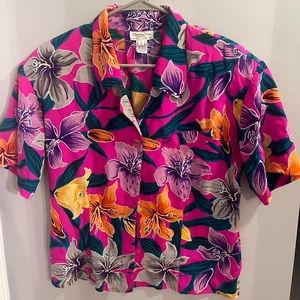 Vintage Dior Separates Floral Top